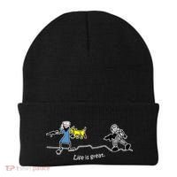 Life is Great Army Beanie thumb 0