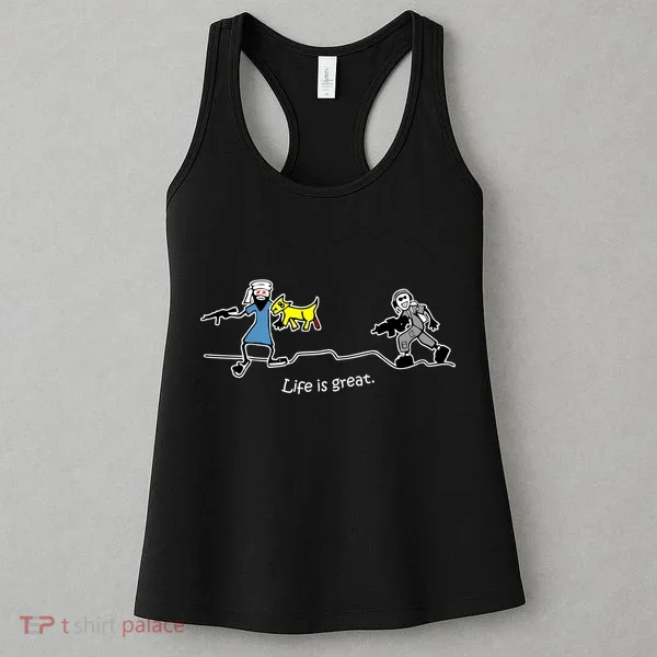 Life is Great Army Women's Tank Top