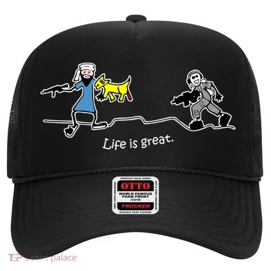 Life is Great Army Hat
