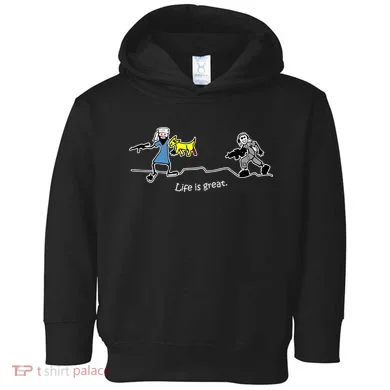 Life is Great Army Toddler Hoodie