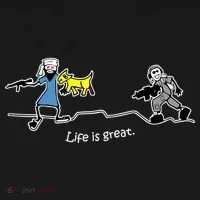 Life is Great Army Toddler Hoodie thumb 2
