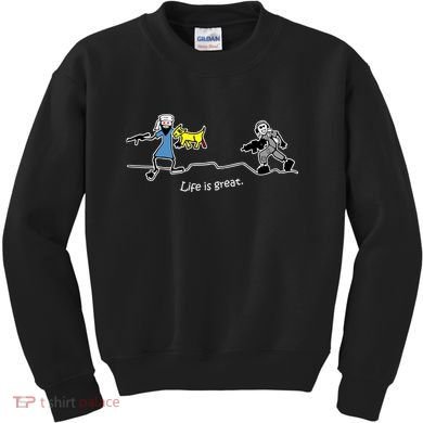 Life is Great Army Kids Sweatshirt