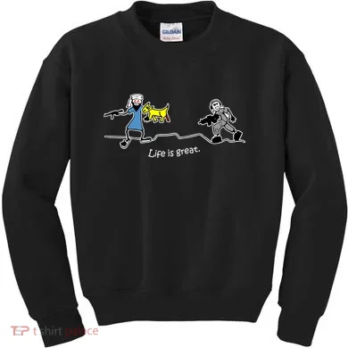 Life is Great Army Kids Sweatshirt