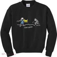 Life is Great Army Kids Sweatshirt thumb 0