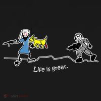 Life is Great Army Kids Hoodie thumb 5
