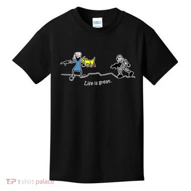 Life is Great Army Kids T-Shirt