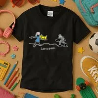 Life is Great Army Kids T-Shirt thumb 3