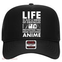 Life Is Just A Series Of Obstacles Preventing You From Watching Anime Hat thumb 0
