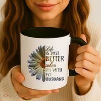 Life Is Just Better When I'm With My Husband Coffee Mug thumb 3