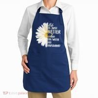 Life Is Just Better When I'm With My Husband Apron thumb 2