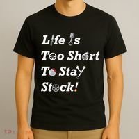 Life Is Too Short To Stay Stock Car Nut T-Shirt thumb 3