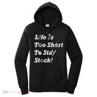 Life Is Too Short To Stay Stock Car Nut Women's Hoodie thumb 0