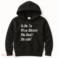 Life Is Too Short To Stay Stock Car Nut Kids Hoodie thumb 0