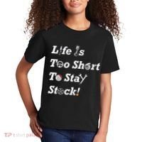 Life Is Too Short To Stay Stock Car Nut Kids T-Shirt thumb 2