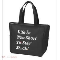Life Is Too Short To Stay Stock Car Nut Tote Bag thumb 3