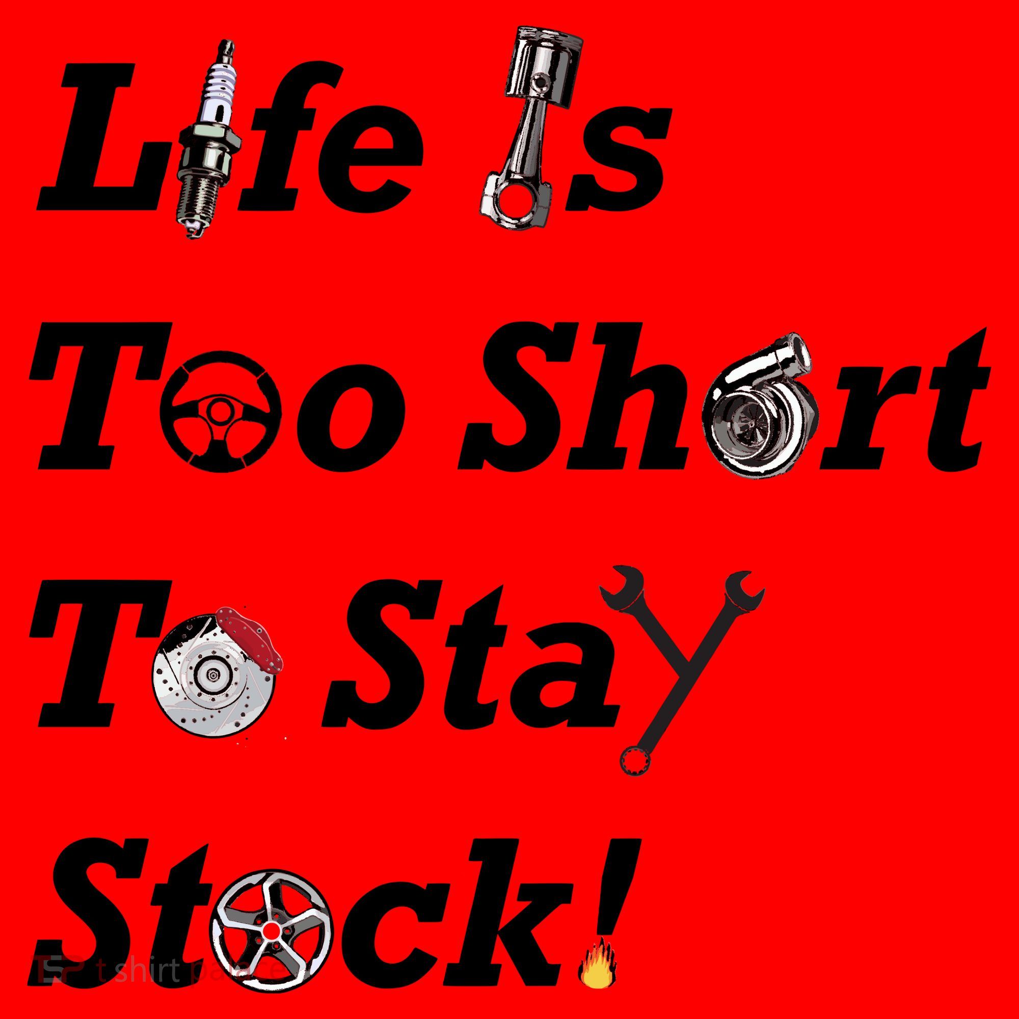 Life Is Too Short To Stay Stock Car Nut Santa Hat