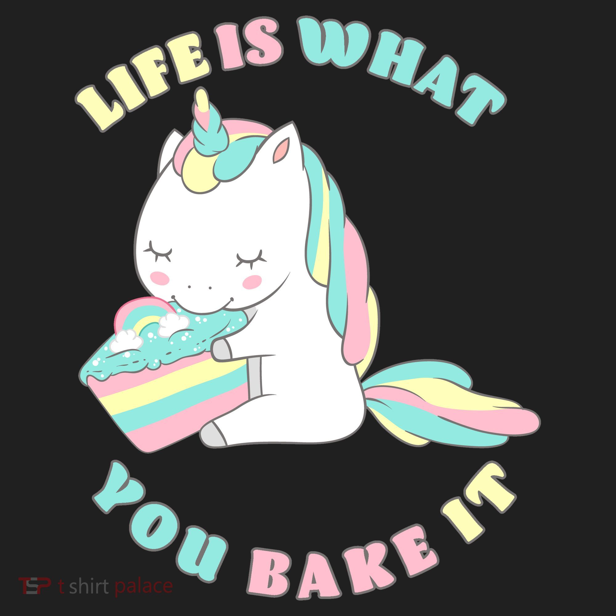 Life Is What You Bake It Unicorn Tumbler