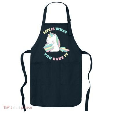 Life Is What You Bake It Unicorn Apron