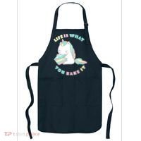 Life Is What You Bake It Unicorn Apron thumb 0