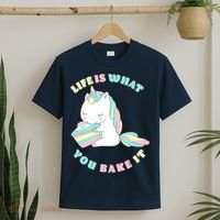 Life Is What You Bake It Unicorn T-Shirt thumb 2