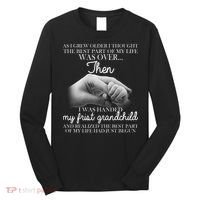 Life Just Begun With My First Grandchild Long Sleeve Shirt thumb 0