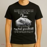 Life Just Begun With My First Grandchild T-Shirt thumb 3