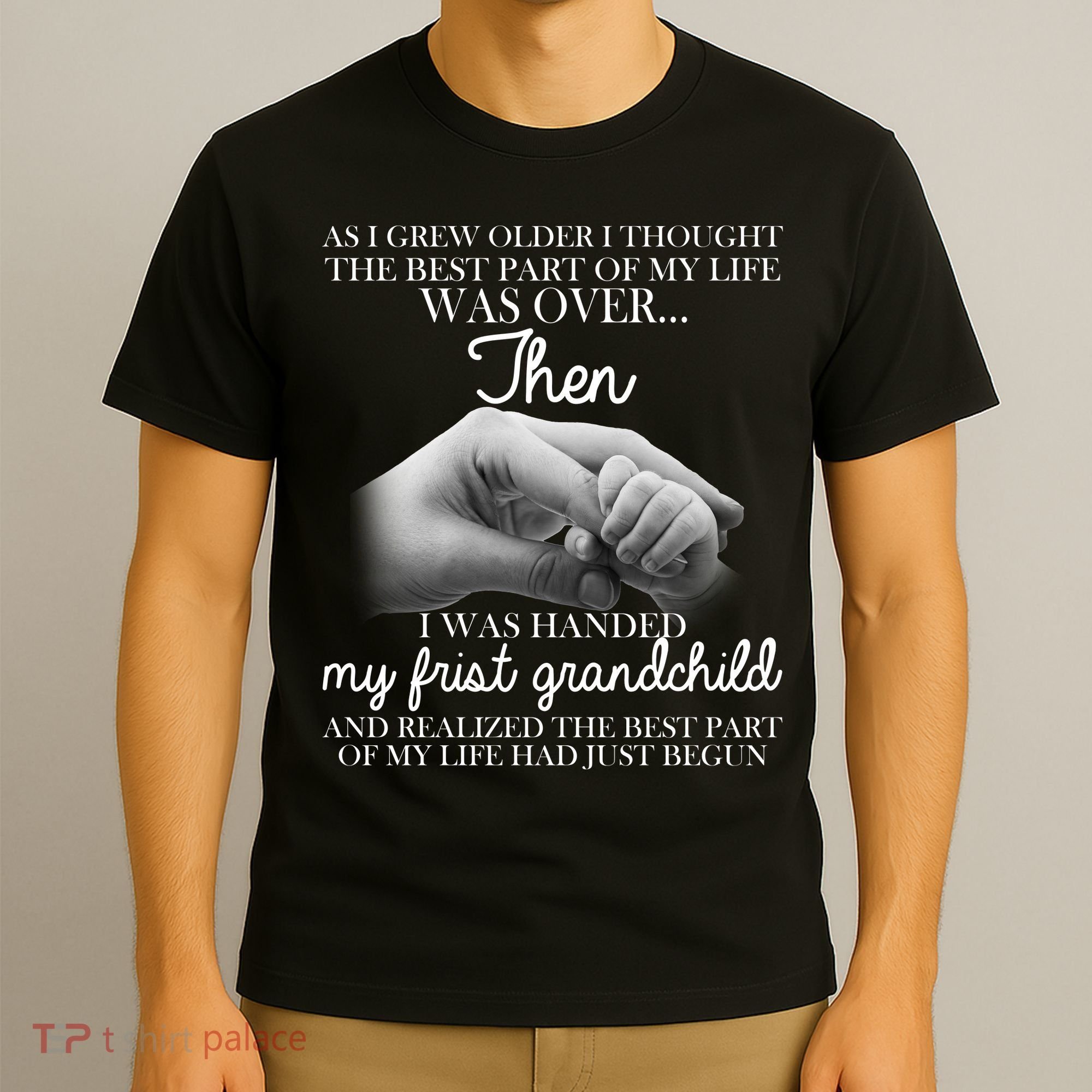 Life Just Begun With My First Grandchild T-Shirt
