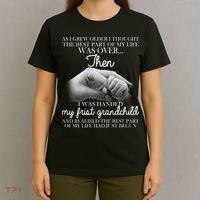 Life Just Begun With My First Grandchild T-Shirt thumb 4