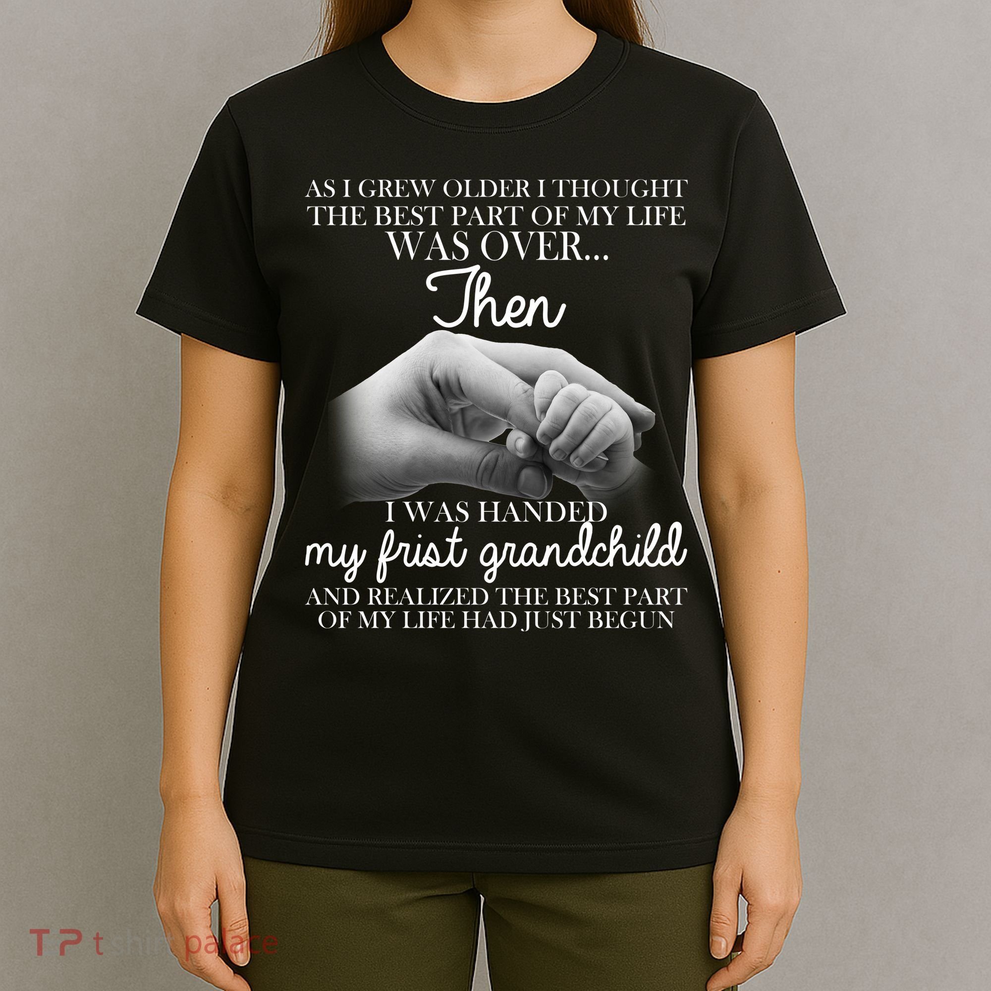 Life Just Begun With My First Grandchild T-Shirt