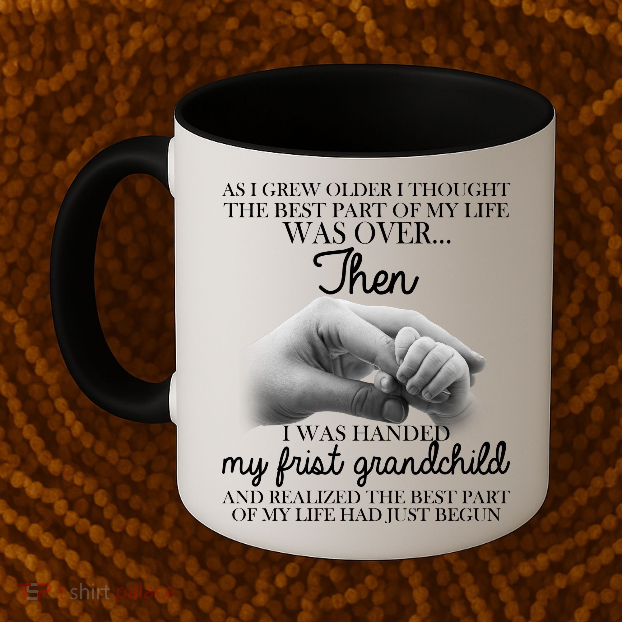 Life Just Begun With My First Grandchild Coffee Mug