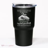 Life Just Begun With My First Grandchild Tumbler thumb 0