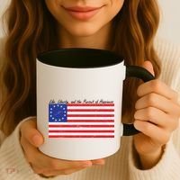 Life Liberty And The Pursuit Of Happiness Flag Coffee Mug thumb 3