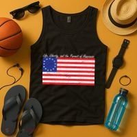 Life Liberty And The Pursuit Of Happiness Flag Tank Top thumb 4