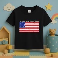 Life Liberty And The Pursuit Of Happiness Flag Toddler T-Shirt thumb 3