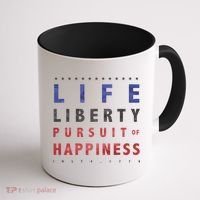 Life Liberty Pursuit Of Happiness Coffee Mug thumb 1