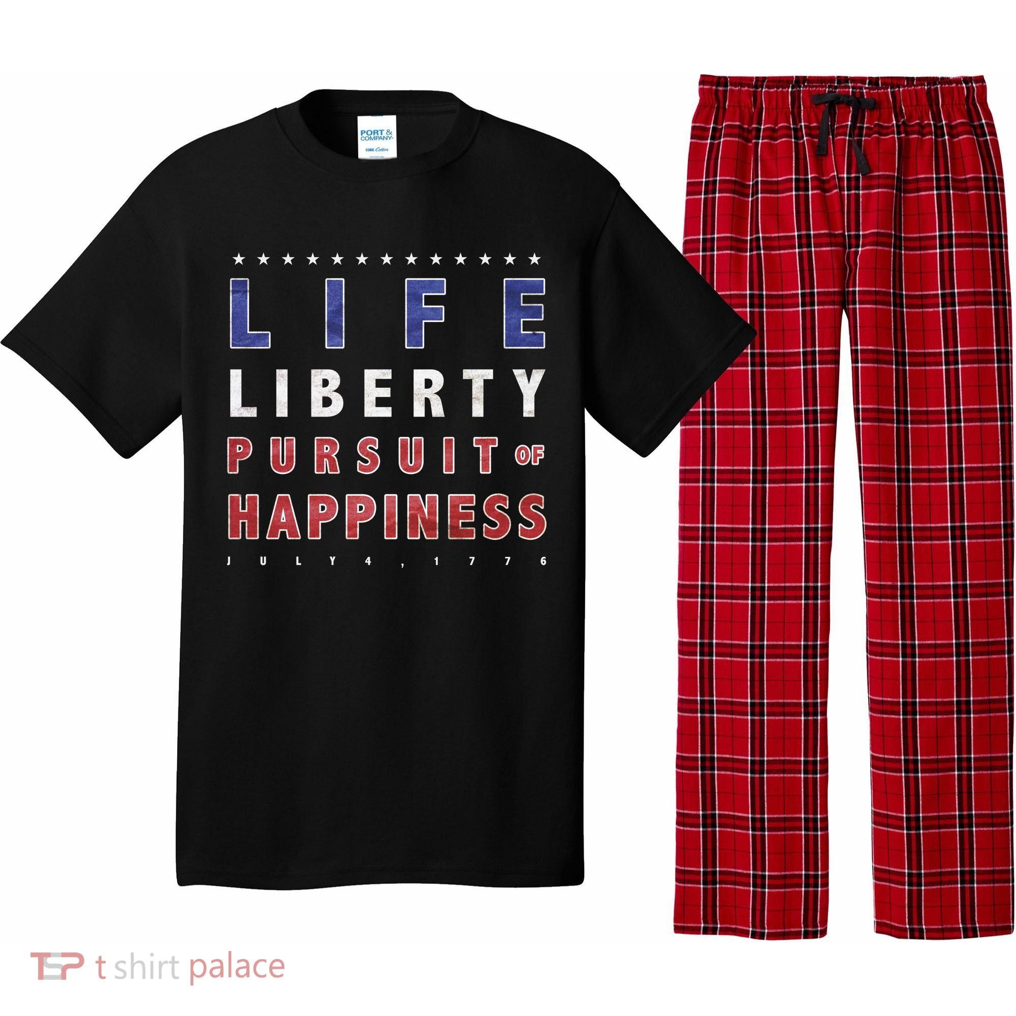 Life Liberty Pursuit Of Happiness Pajama Set