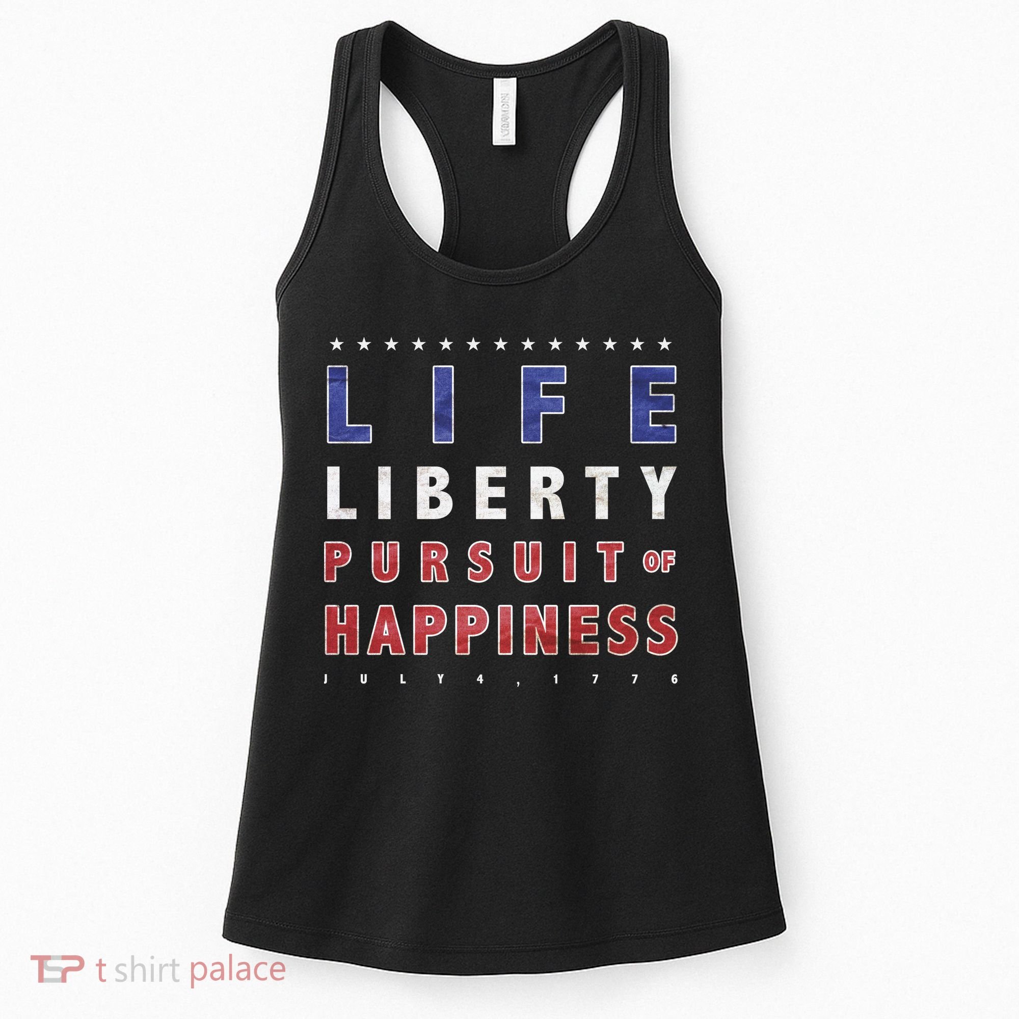 Life Liberty Pursuit Of Happiness Women's Tank Top