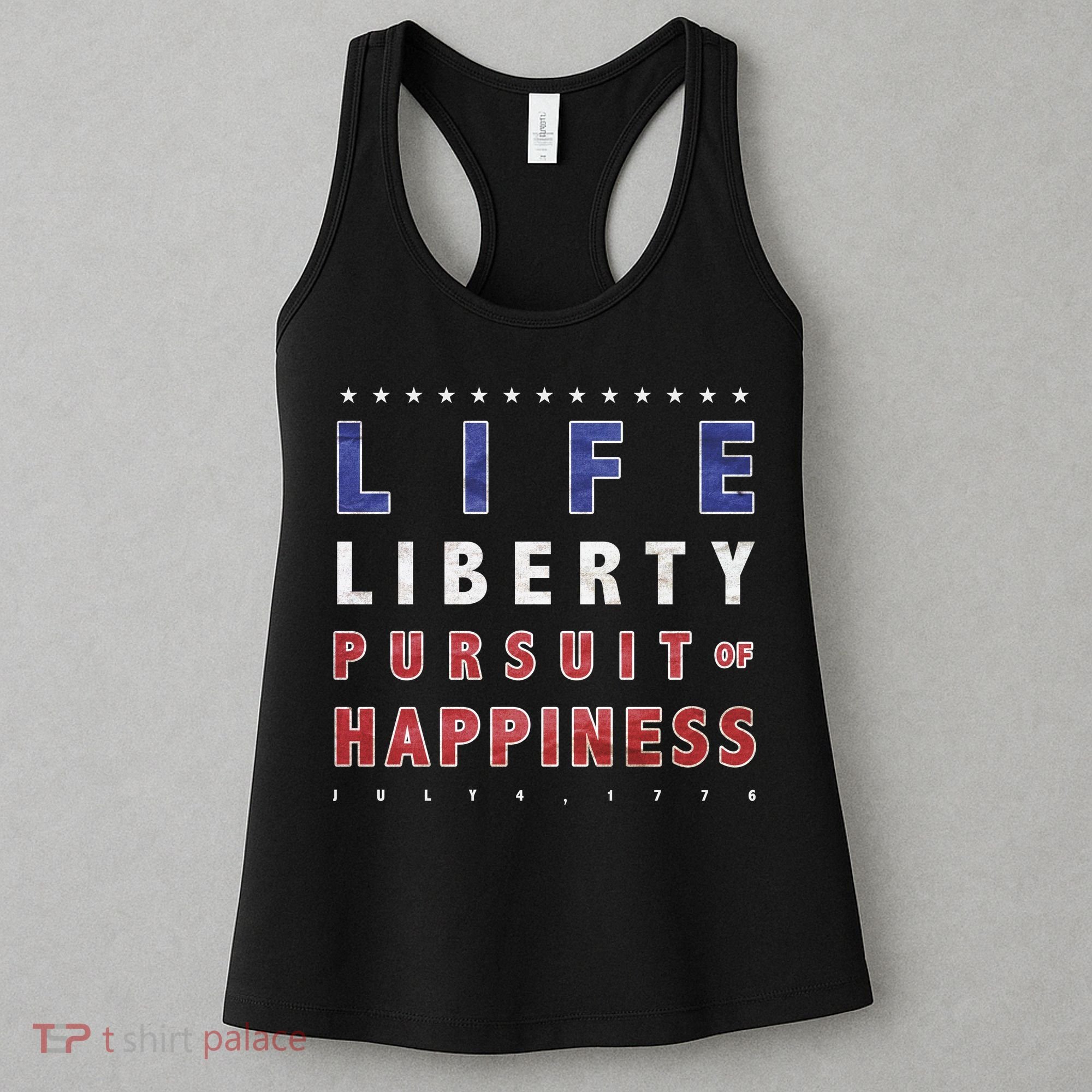 Life Liberty Pursuit Of Happiness Women's Tank Top