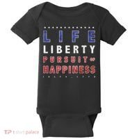 Life Liberty Pursuit Of Happiness Baby Bodysuit thumb 0