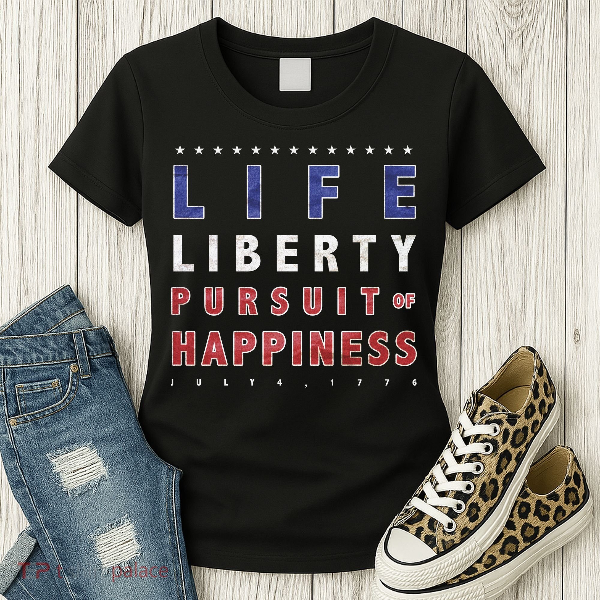 Life Liberty Pursuit Of Happiness Women's T-Shirt