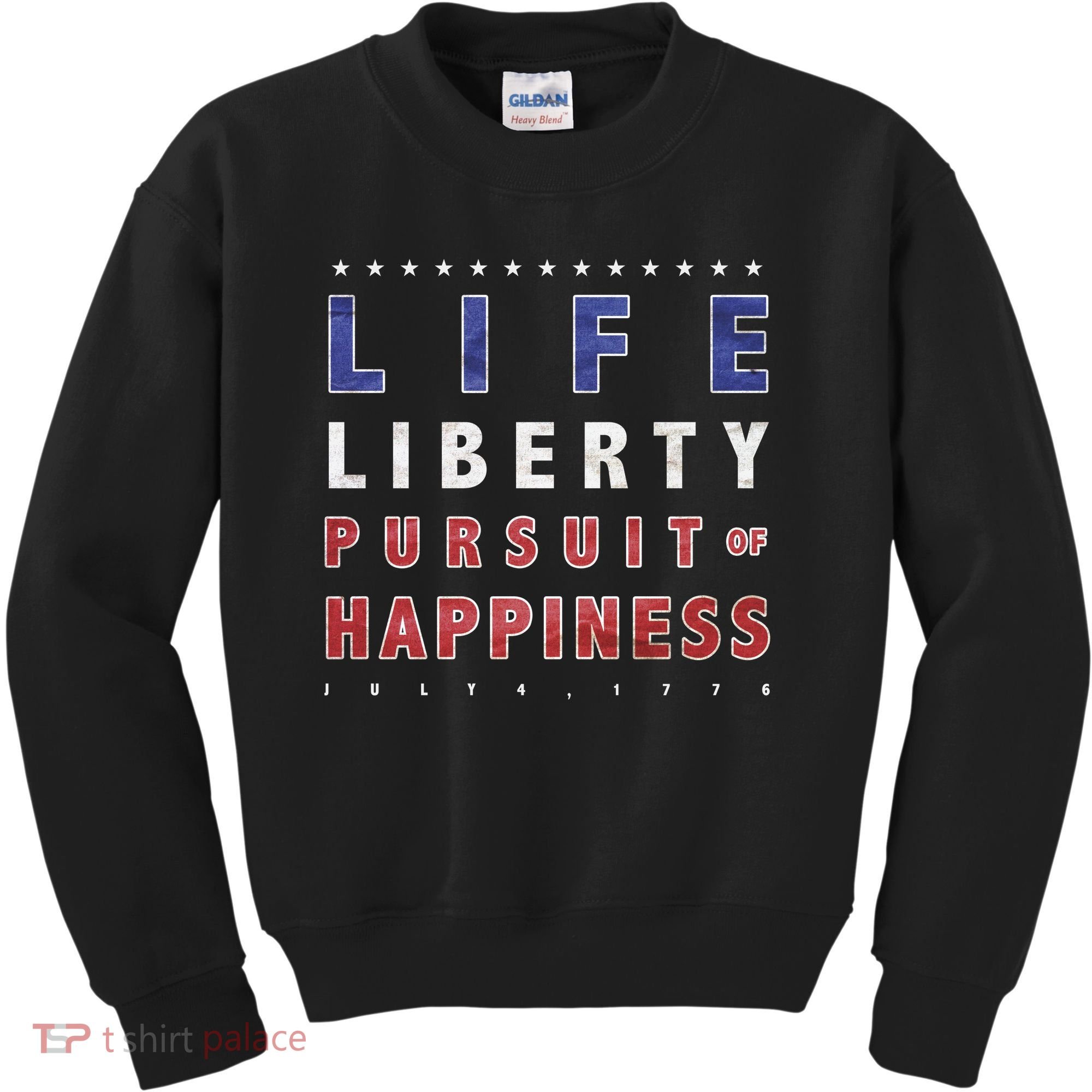 Life Liberty Pursuit Of Happiness Kids Sweatshirt