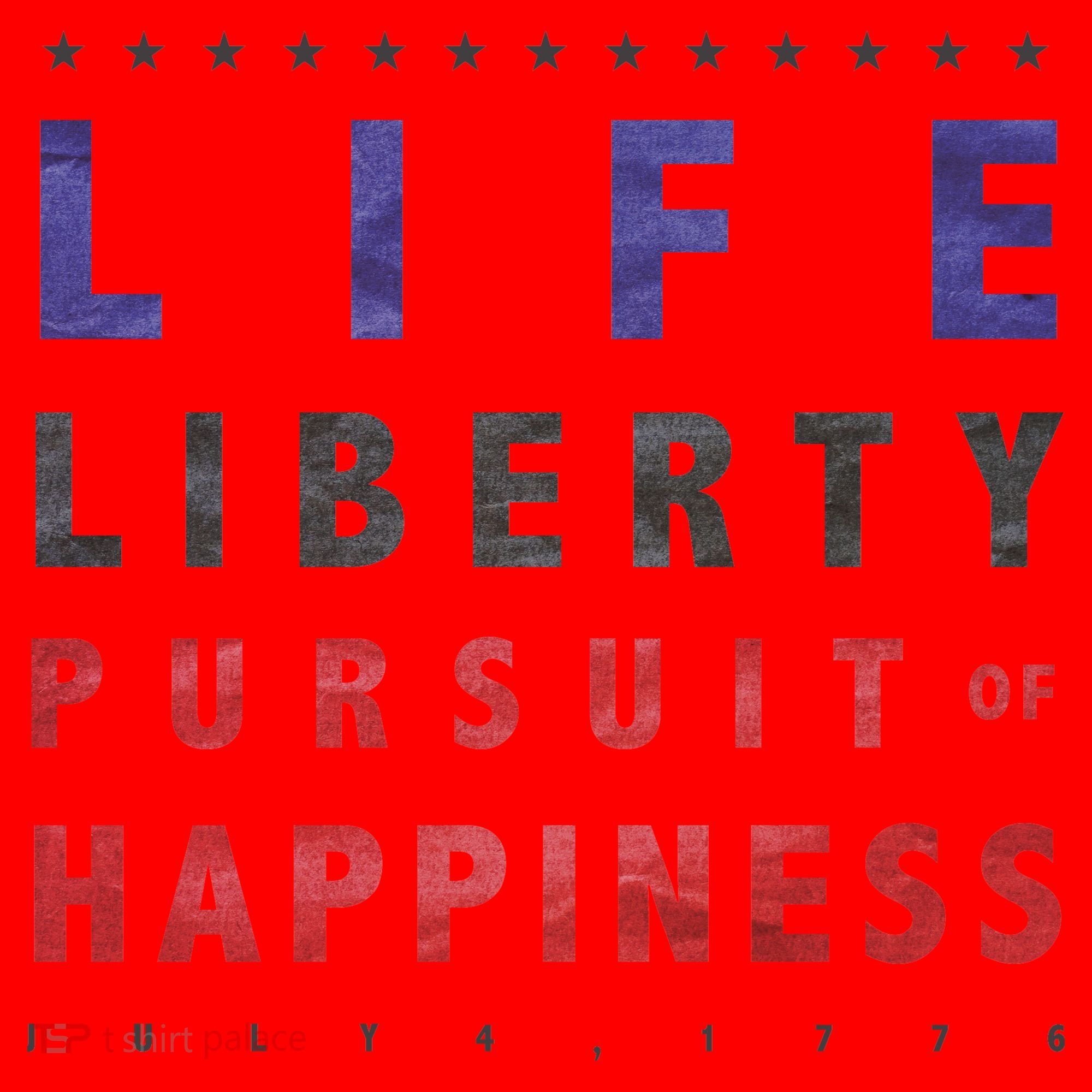 Life Liberty Pursuit Of Happiness Santa Hat