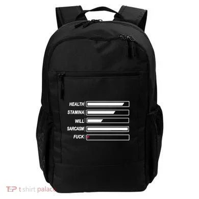 Life Status Bar Backpack