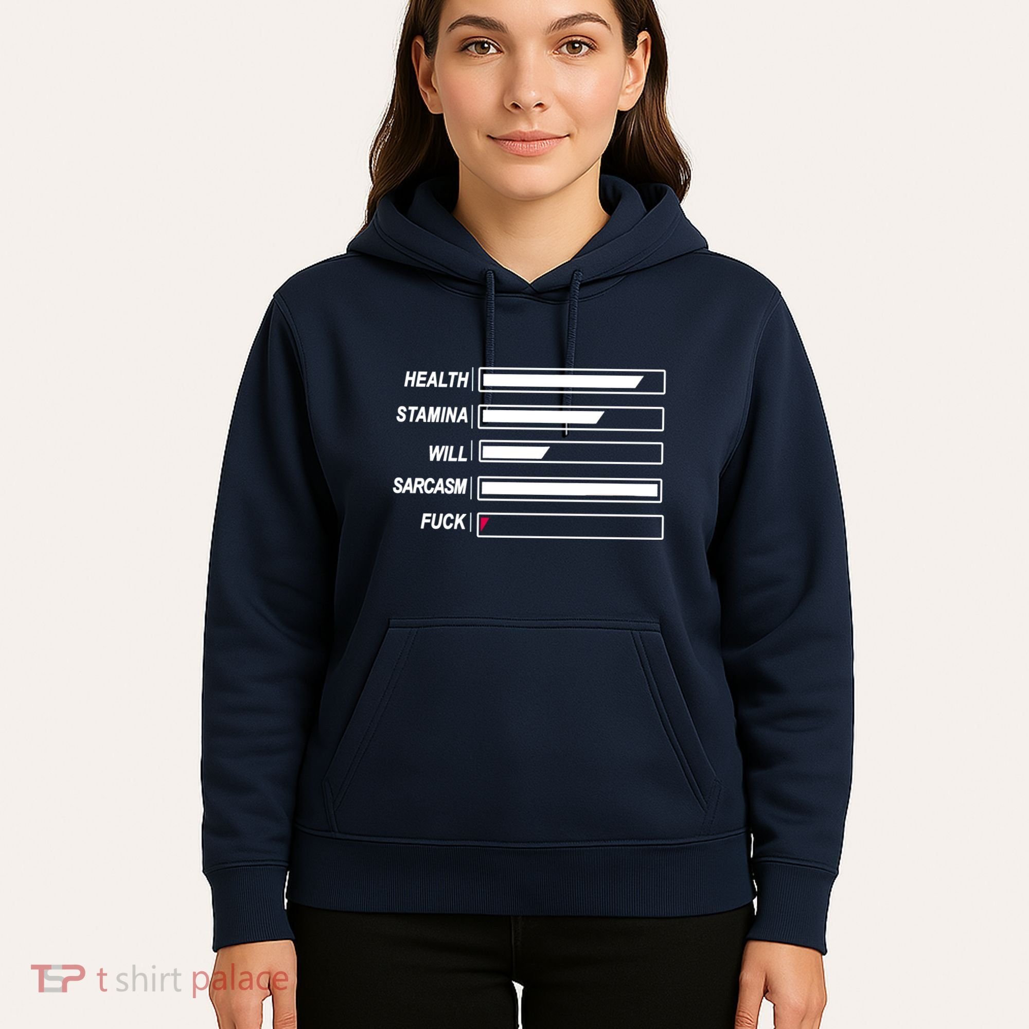 Life Status Bar Hoodie