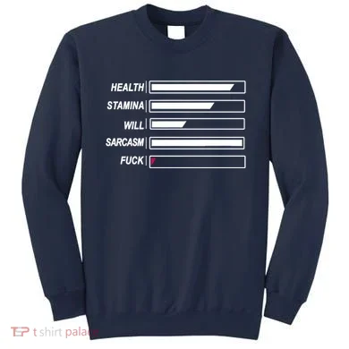 Life Status Bar Sweatshirt