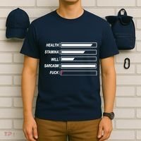 Life Status Bar T-Shirt thumb 6