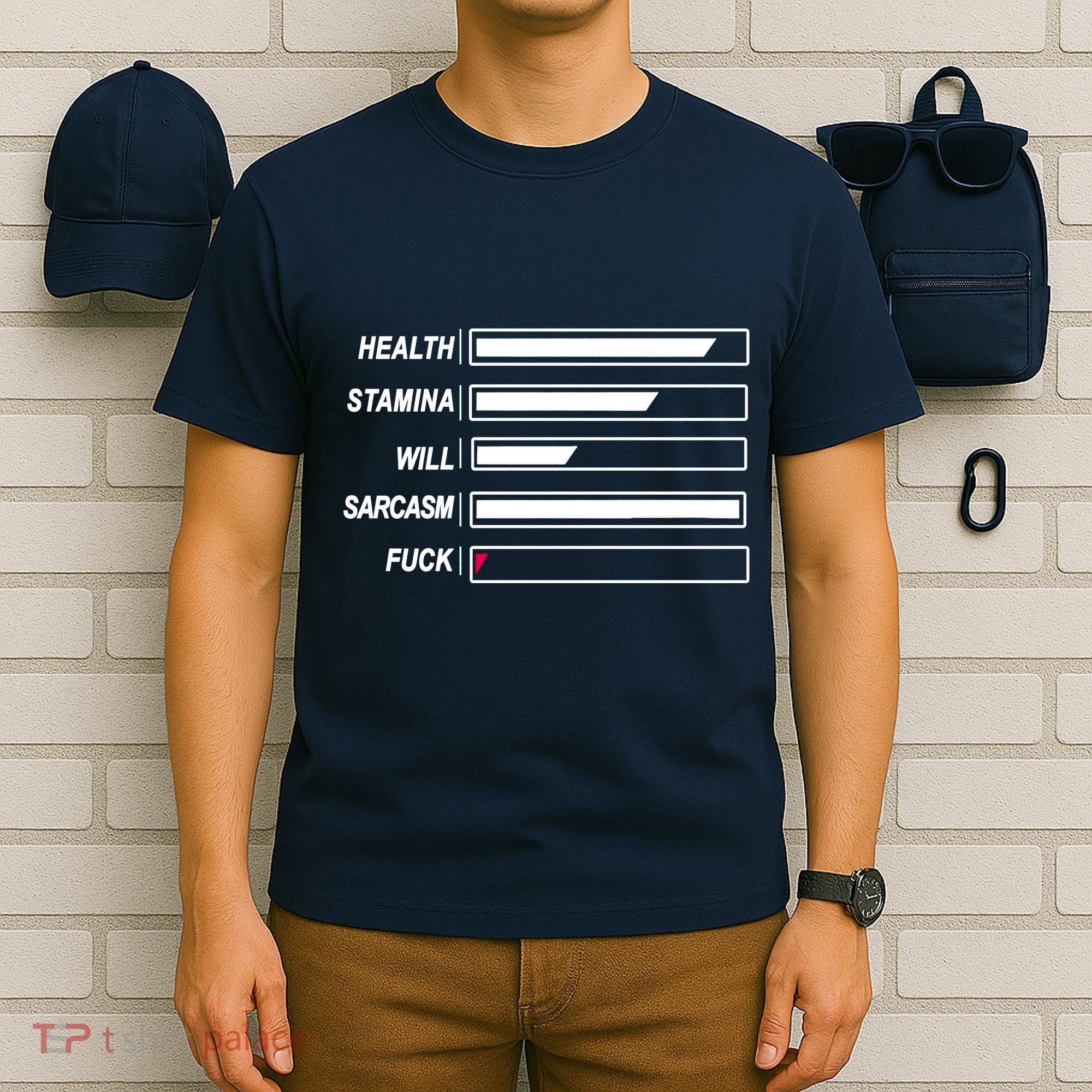 Life Status Bar T-Shirt