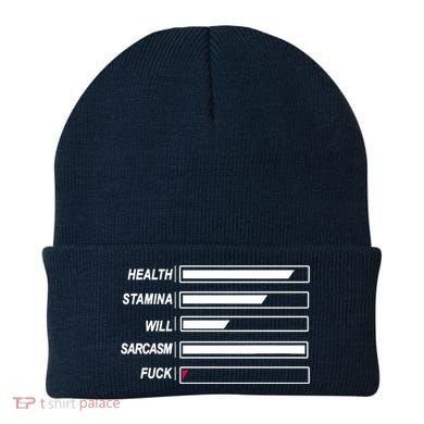 Life Status Bar Beanie