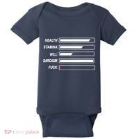 Life Status Bar Baby Bodysuit thumb 0