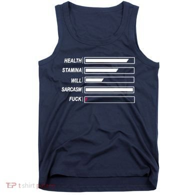 Life Status Bar Tank Top